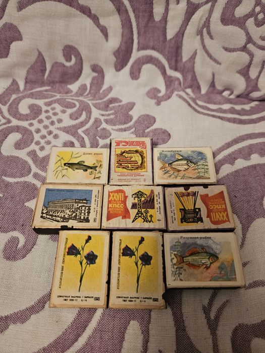Спички ссср коллекция