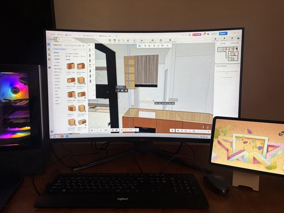 Компьютер для работы+принтер