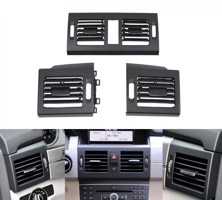Въздуховод решетка Mercedes X204 GLK W204 ГЛК климатик мерцедес духалк