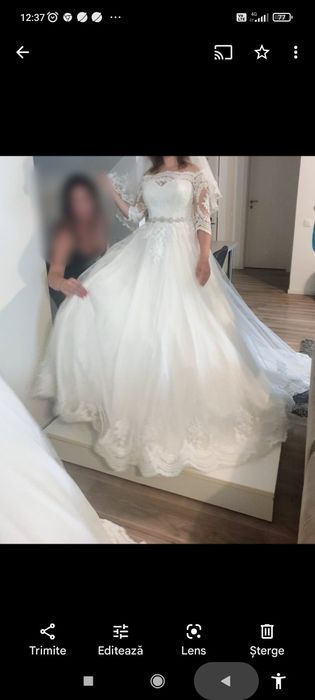 Rochiță de mireasă doar probată