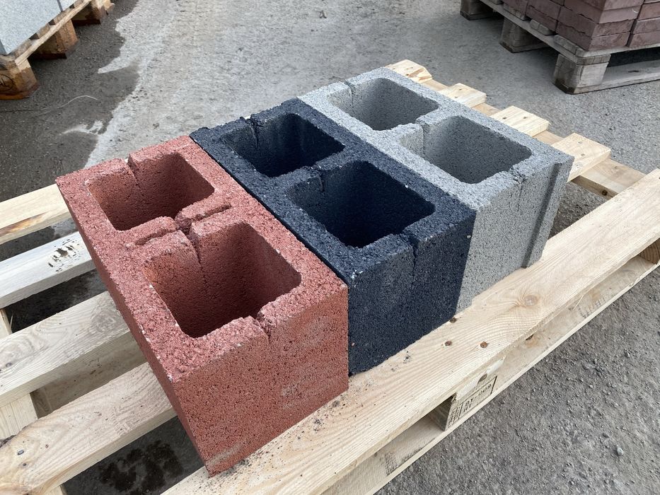 Перегородочные сплитерные блоки