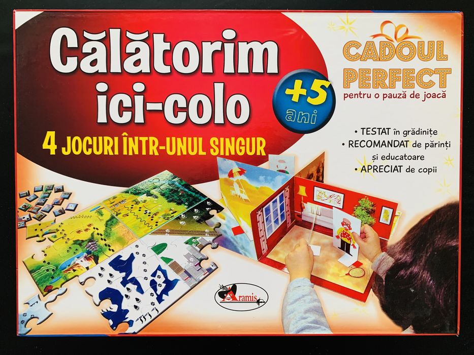 Calatorim ici-colo joc didactic pentru gradinita