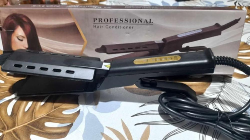 Термалинова преса за коса с йони