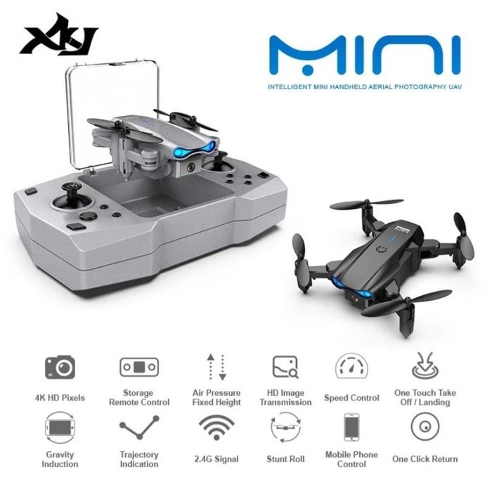 Drona KY906 telecomanda buton intoarcere acasa si camera transmisie