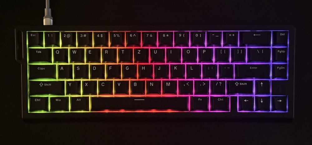 Tastatura Gaming ATTACK SHARK X68 HE Rapid Trigger - Magnetic Switch
