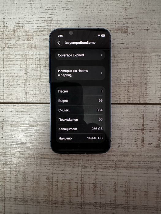 Iphone 13 mini 256gb.