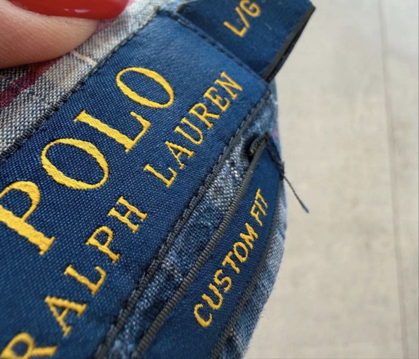 Camasa Polo Ralph Lauren in carouri 100% bumbac marimea L