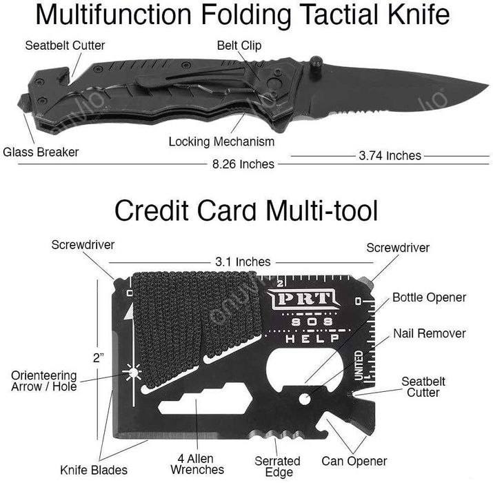 Kit supravietuire trusa tactica camping drumetie pescuit vanatoare