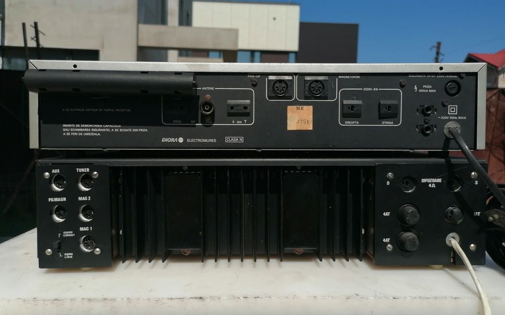 Vand amplificator Electronica A 350 și amplituner Delia Electromures
