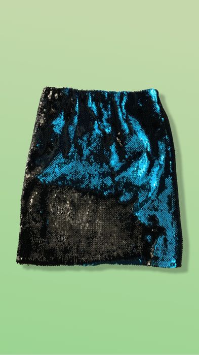 Юбка с пайетками