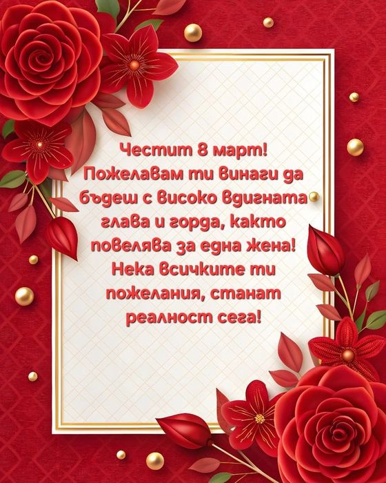 Магнити за 8 март  цена  1 лв