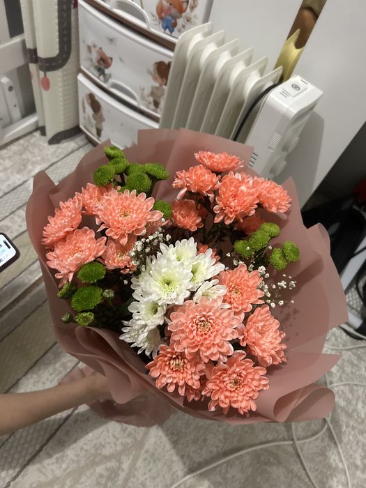 цветы крависые свежие