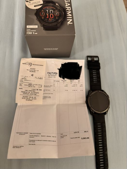 Garmin Fenix 8 51 mm , Titanium Saphire