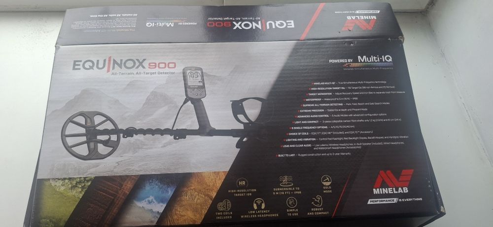 Продам металоискатель equinox 900