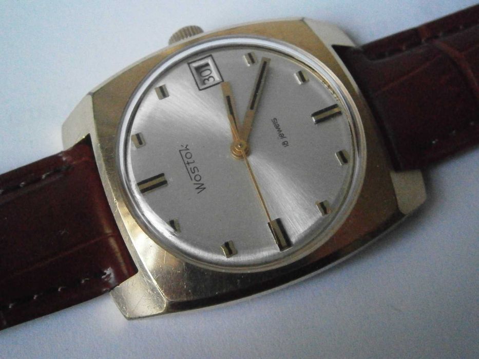 WOSTOK, 2214, 18 jewels, USSR, каса 34mm, Au 10, TOP!, 110 лв