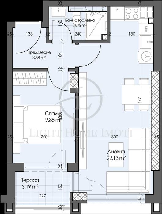Реф. 3955 Промоционален Двустаен / Гагарин