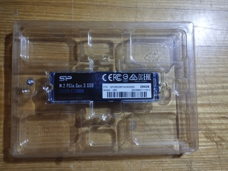 Продам M2 ssd 256 Гб новый