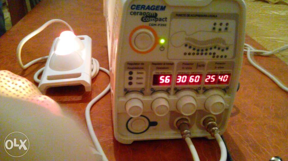 Ceragem compact GCM-P390 - termomasaj cu pietre de jad