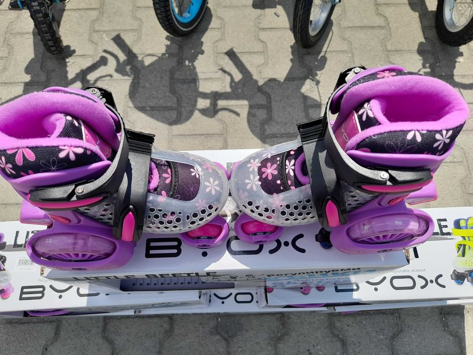 BYOX Детски кънки XS Little Beetle 26-29 Violet girl