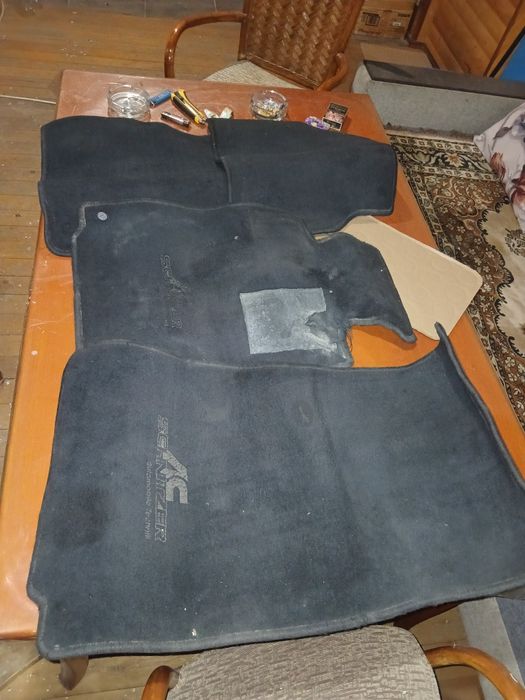 Комплект ворсовых ковриков на BMW e39