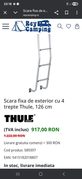 Scara 4 trepte Multivan  Caravelle t5