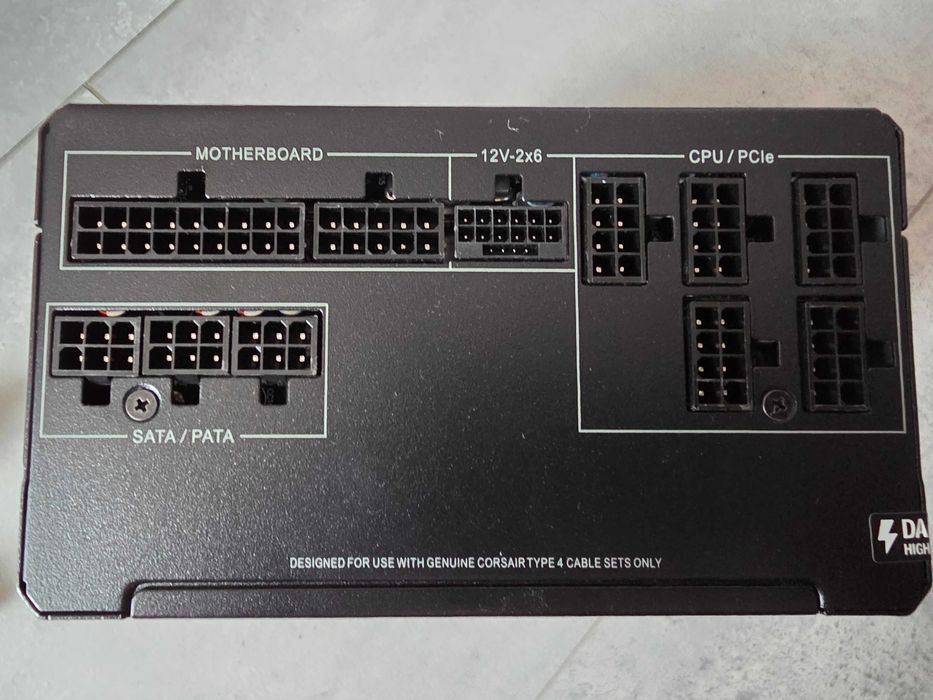 Vand Sursa Corsair RM850x, Cybenetics Gold, 850W, 12VHPWR, ATX 3.1, Full Modulara, Negru