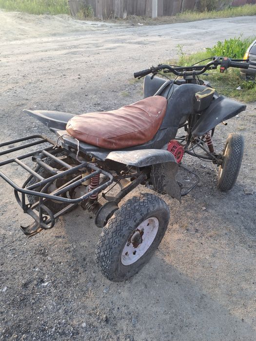 Квадроцикл с прицепом