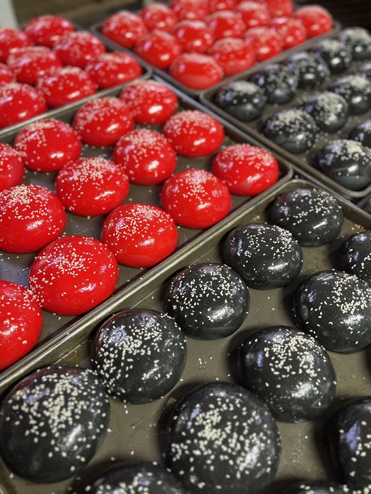 Булочки бриошь для бургеров, хот дога