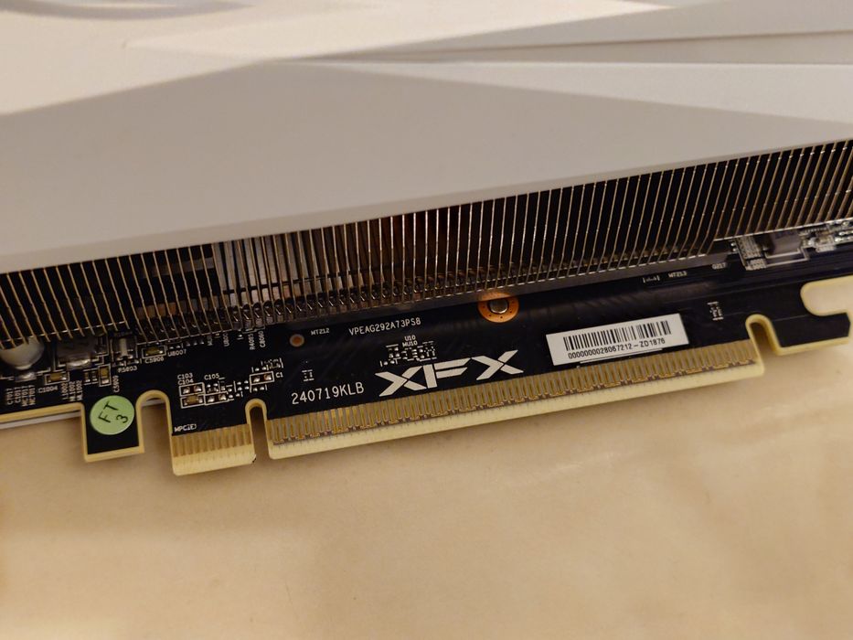 XFX Quicksilver AMD Radeon RX 9070XT White Gaming Edition, 16GB GDDR6, 256-bit