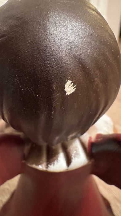 Голям винтидж керамичен ангел 21см/ 14см– Германия, номер.