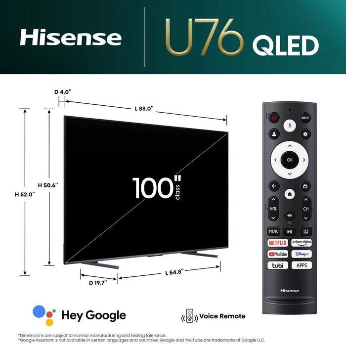 Телевизоры Hisense 100 4k ниже цены чем  у нас  не найдёте