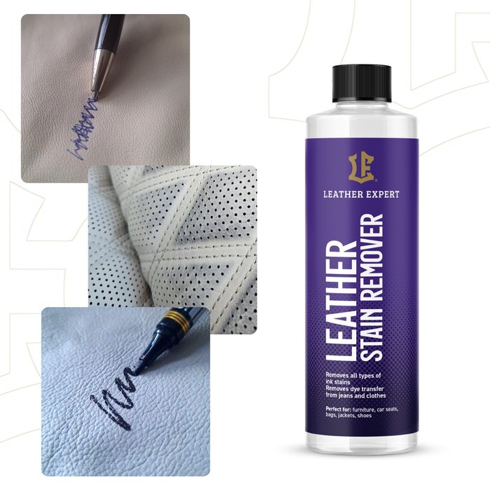 препарат за премахване на петна от кожа leather stain remover ...