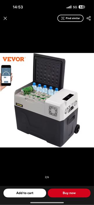 Компресорен хладилник за автомобил 30 литра