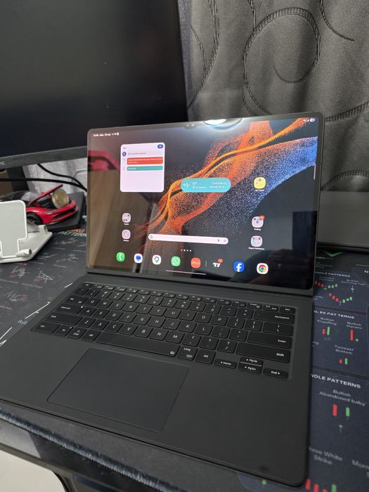 Samsung Tab 8 Ultra + Husa Originala Smart