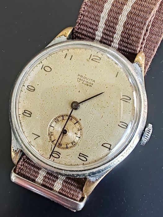 Ceas Provita Prazision Jumbo - 38 mm-Funcționează Impecabil!