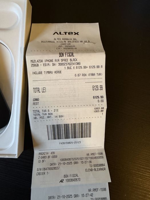 Iphone 17 air space black