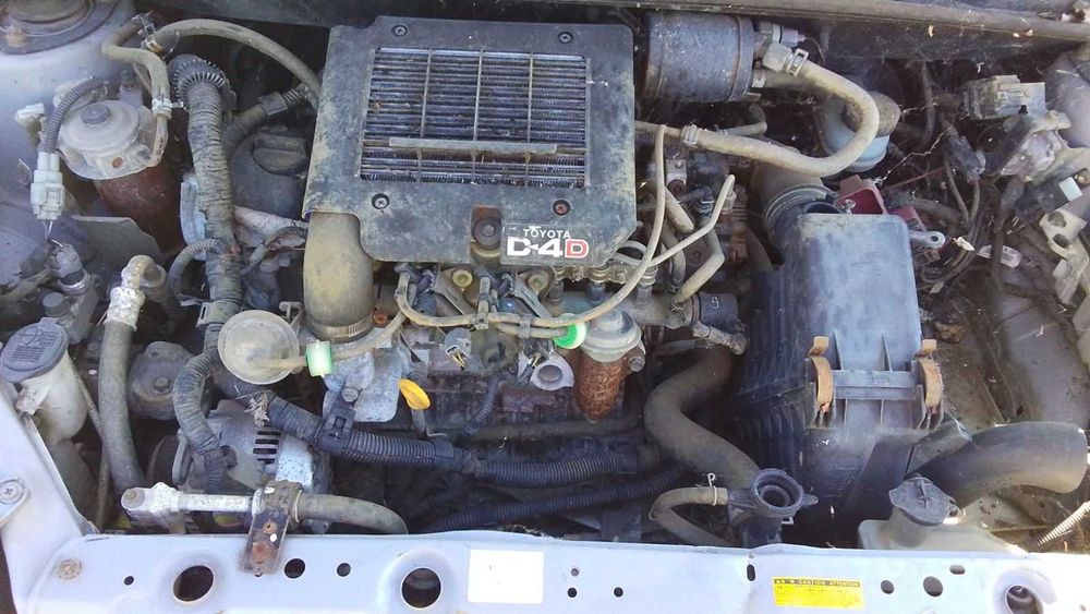 ЧАСТИ Тойота ЯРИС 1999-2005г. Toyota Yaris, цвят син, 1400куб, дизел