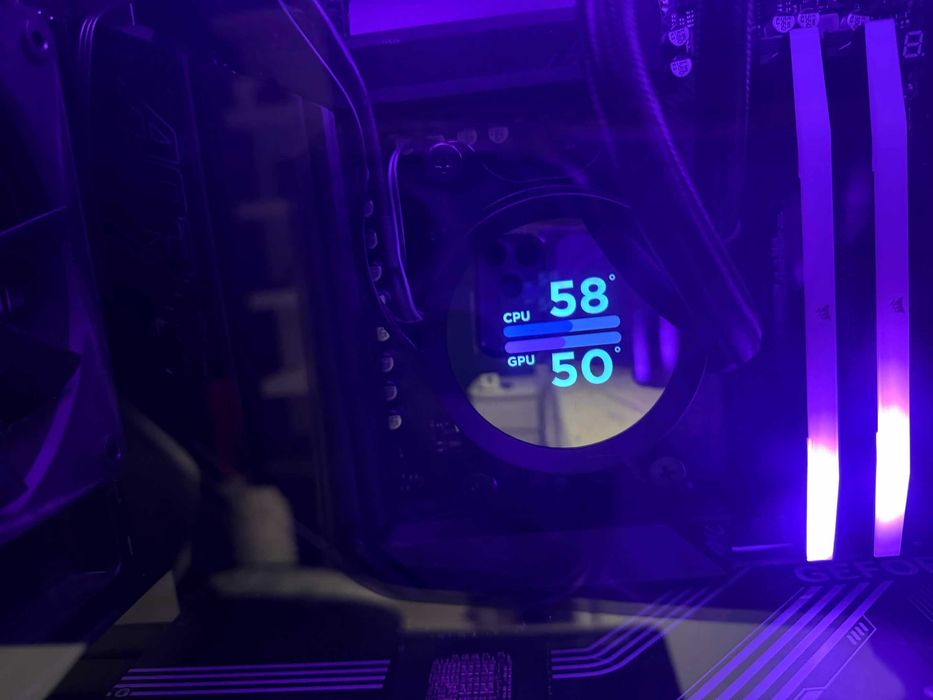 Cooler CPU NZXT Kraken 360 RGB, pompa cu ecran LCD, controller ARGB