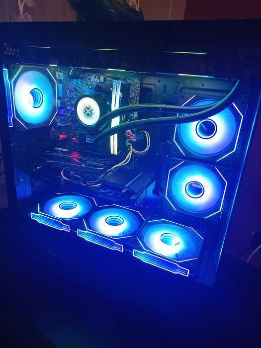 Геймърски компютър AMD R5 5500 + RX 6600 8G + 16GB Ram