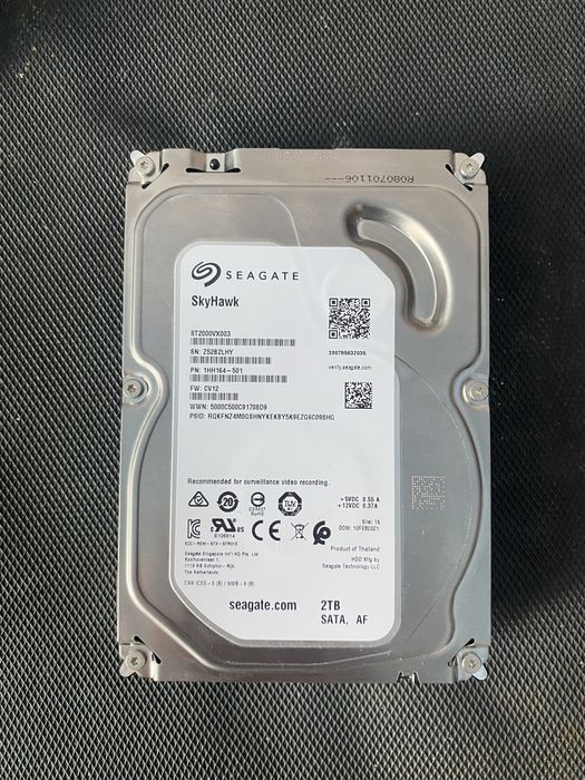 Новый жесткий диск 2 TB