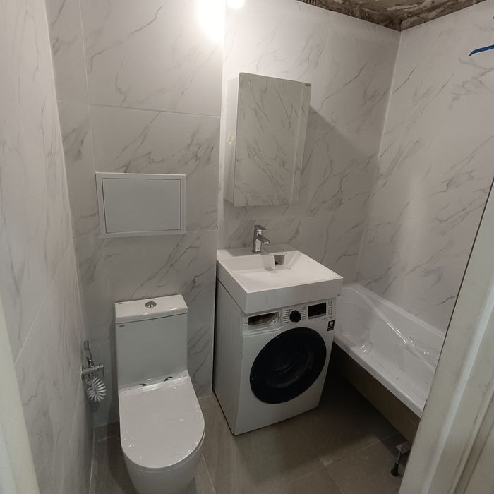 Ремонт санузла (ванная туалет)