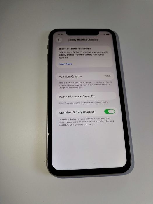120€ iPhone 11 бял– Напълно ОБСЛУЖЕН! OEM Дисплей, High Quality Батерия (Zero Cycle)