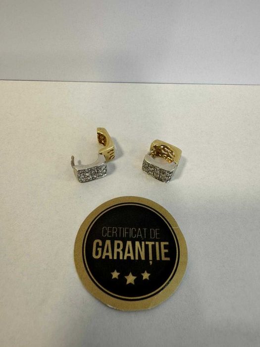 Cercei Aur 18K 6.83g (ECA 39 / B.18567.1)-Garantie 2 ani!