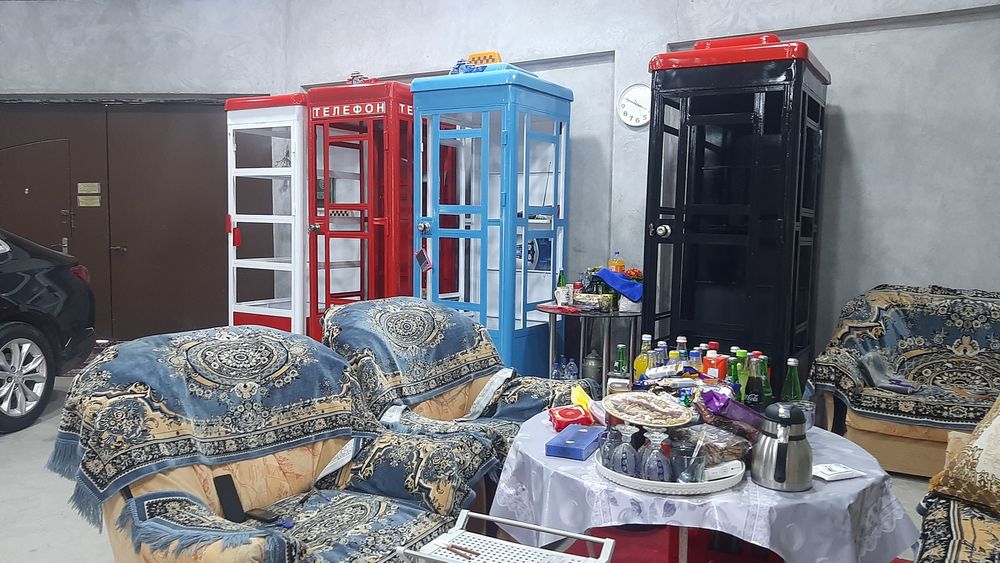 Телефонная бутка ссср 1960 года.