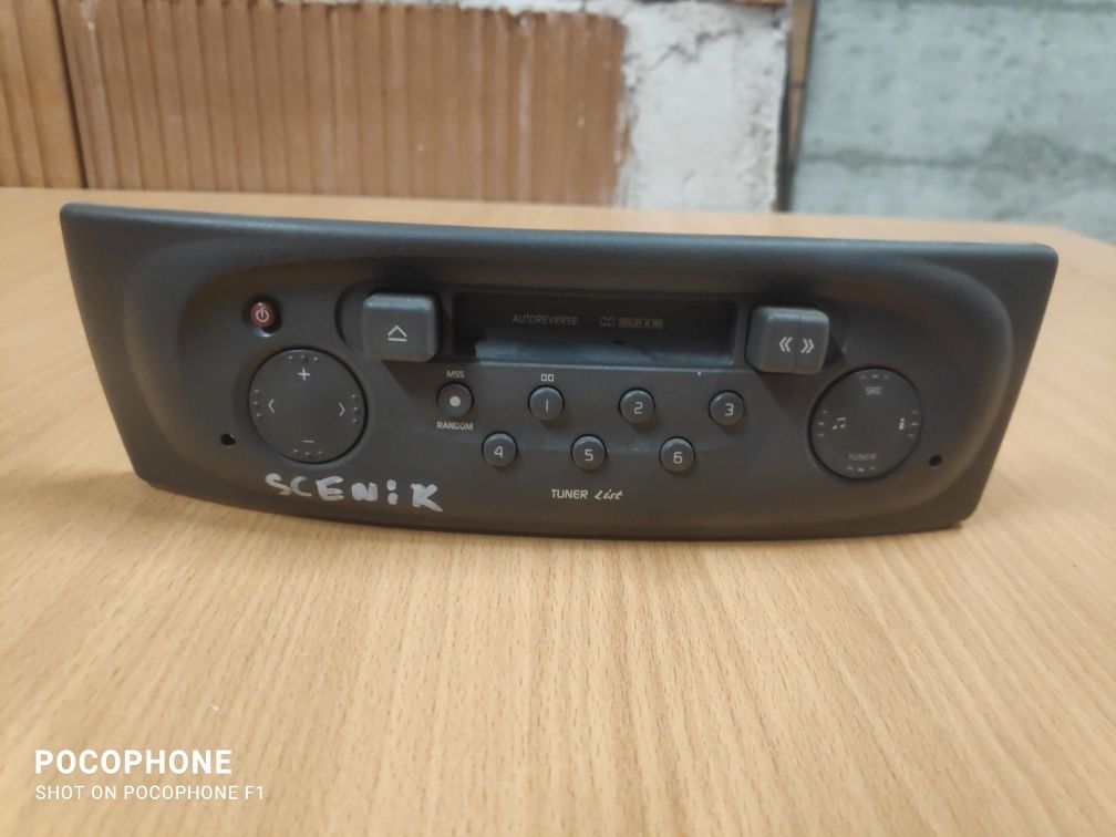 Radio Cassette Renault Scenic 1 / Радио Касетофон Рено Сценик 1 гр ...