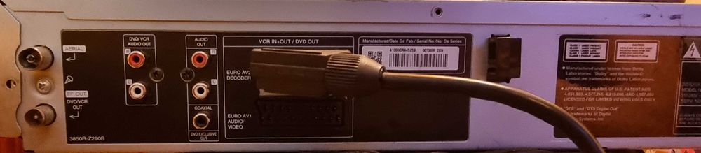 Video recorder vhs player