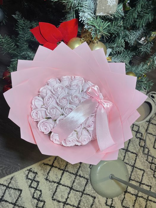 Buchet de flori din sapun