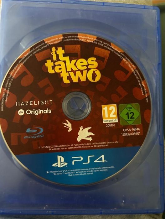 It takes two игра для пс 4 подходит на пс 5