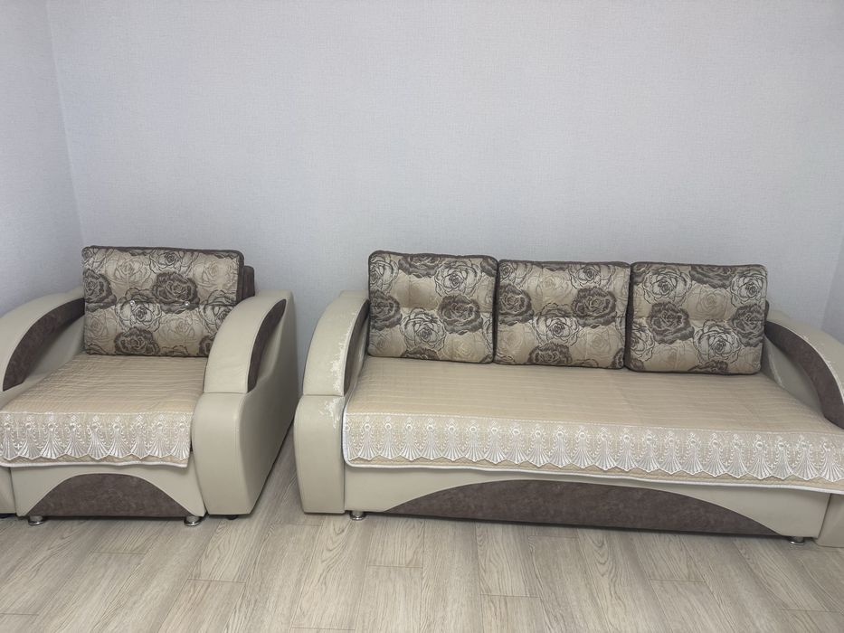 Продам диван и кресло