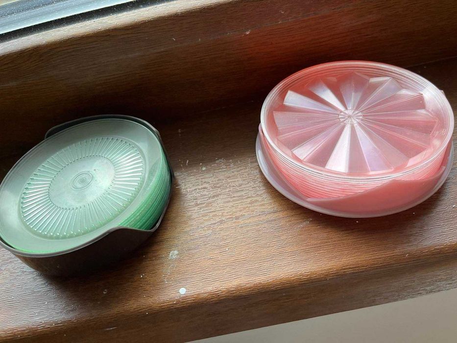 Пластмасови подложки за чаши, 24 бр.